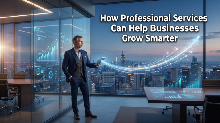 How Professional Services Can Help Businesses Grow Smarter